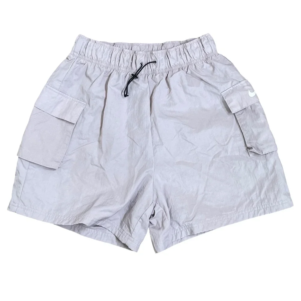Nike Sportswear Essential Woven Cargo Shorts S Pink Mauve‎ Utility Nylon Hiking